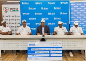 Britam releases KSh 3m in sponsorship for 4 pro golfers in PGK equator tour olympic push