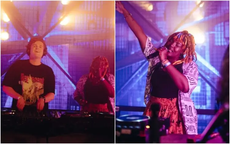 Sofiya Nzau performs in Amsterdam.