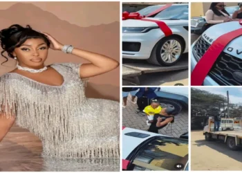 Amber Ray rolls out in style with luxurious new Range Rover