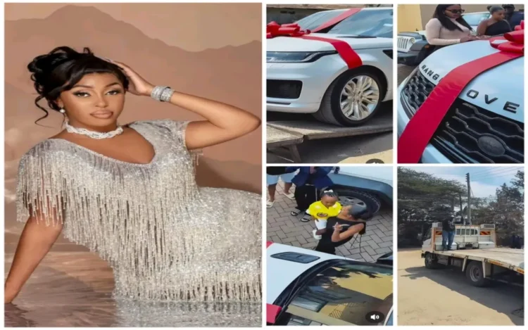 Amber Ray rolls out in style with luxurious new Range Rover