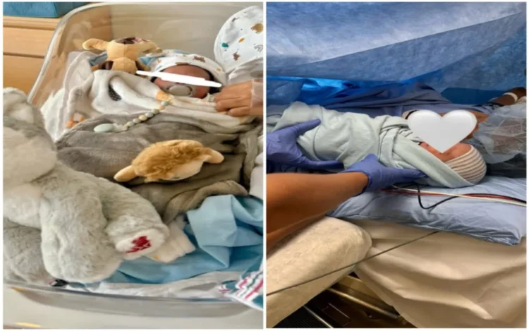 Priscilla Ojo, Juma Jux Welcome baby boy in Canada