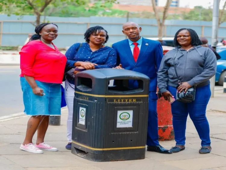 Mosiria vows arrests for littering in Nairobi CBD