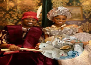 Priscilla Ojo, Juma Jux Welcome baby boy in Canada