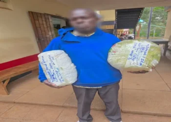 Kenya’s police nab suspect with 8kg of suspected cannabis in Dagoretti