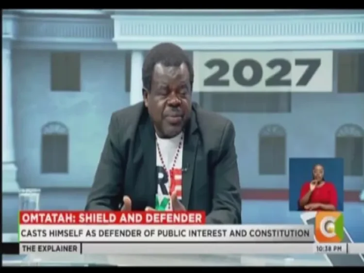 Okiya Omtatah reveals net worth, vows to defy money politics in 2027 race