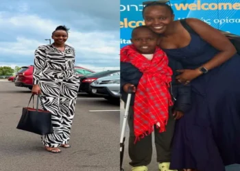 Kalenjin influencer Fay Tall stirs buzz as son flies solo to New York