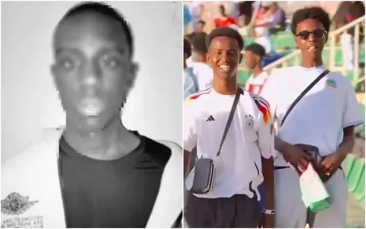 17-year-old Ibrahim Haidar Yusuf was arrested by DCI detectives. Photo|courtesy.