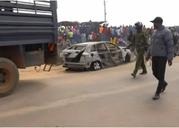 A DCI officer was involved in the fatal shooting of two boda boda riders in Thika. Photo|courtesy.