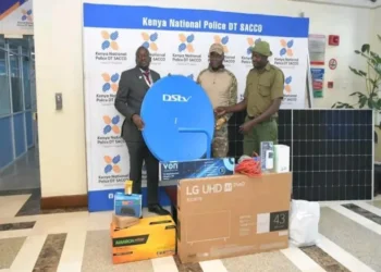 Kenya Police Sacco donates equipment to boost officers’ welfare in Mandera
