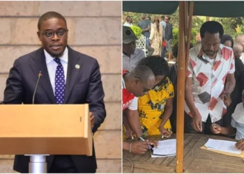 Nairobi Governor Johnson Sakaja faces impeachment. Photo|courtesy.