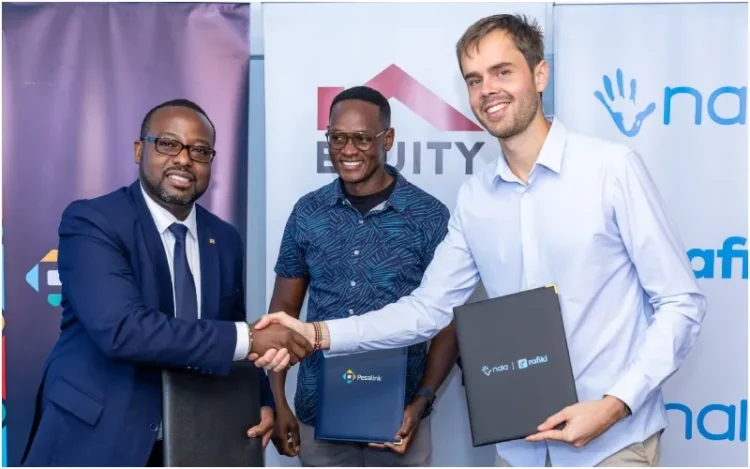 PesaLink, NALA, and Equity Bank partnered to transform cross-border payments into Kenya. Photo|courtesy.
