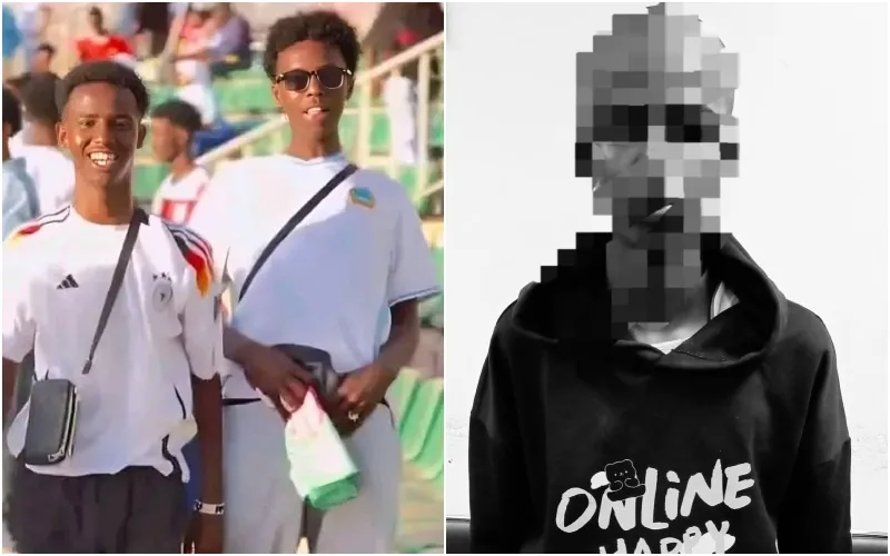Police arrest 14-year-old Muhidin Ahmed Abukar. Photo|courtesy.