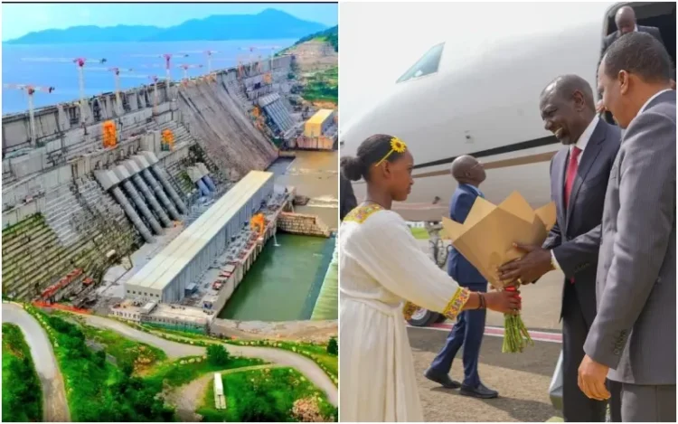President William Ruto will be the chief guest at the inauguration of the Grand Ethiopian Renaissance Dam (GERD). Photo|courtesy.