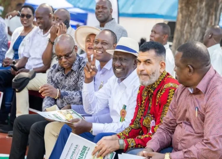 President Ruto buys KSh1 Million bull at Mombasa ASK Show after heated bidding