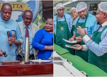 The Orthodox Tea Trading Window was launched at the Mombasa Tea Auction. Photo|courtesy.