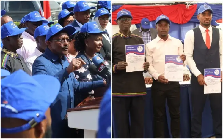 WPF unveiled its candidates for 10 elective seats in the upcoming November 27, 2025 by-elections. Photo|courtesy.
