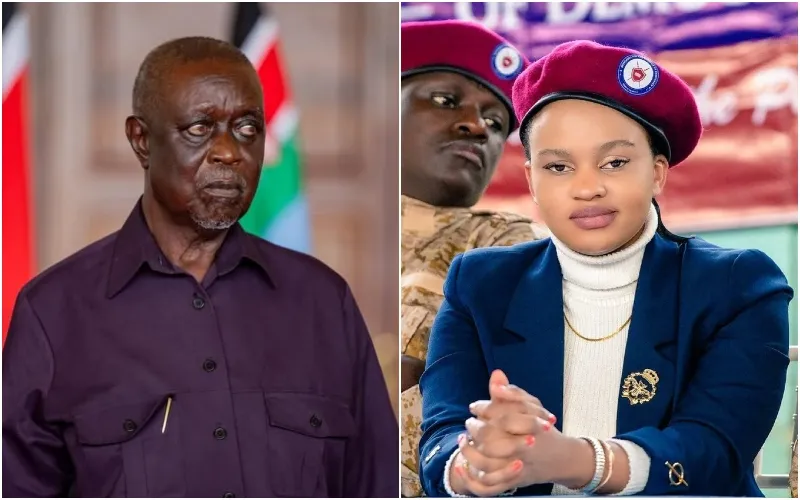 A petition has been filed to oust ODM party leader, Oburu Odinga (r). Photo, courtesy.