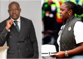 Saboti MP Caleb Amisi (l) and Winnie Odinga (r). Photo, courtesy.