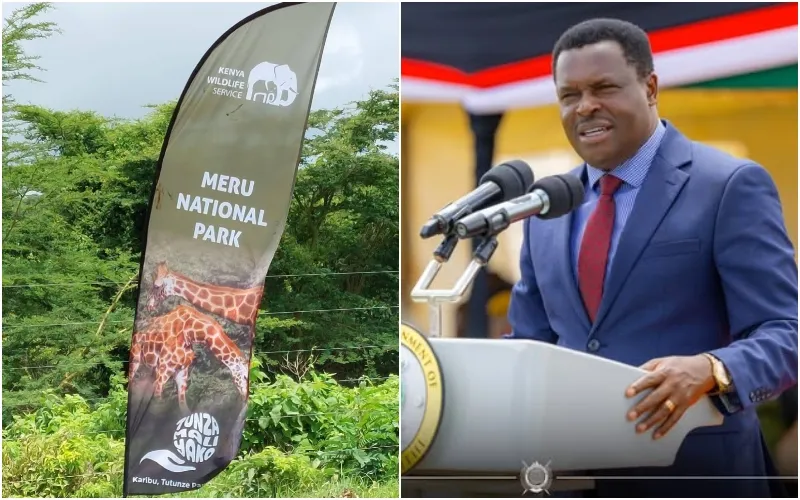 Governor Muthomi Njuki noted the importance of counties also reaping big from the tourists visiting their regions. Photo, courtesy.