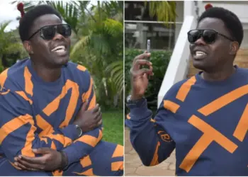 Mother-in-law actor Mr Jeff Ninja spoke to news9.africa. Photo by Dennis Lubanga.