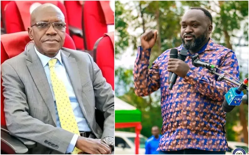 Senator Boni Khalwale was kicked out as Senate Majority Whip and replaced by Bungoma's Wafula Wakoli. Photo, courtesy.