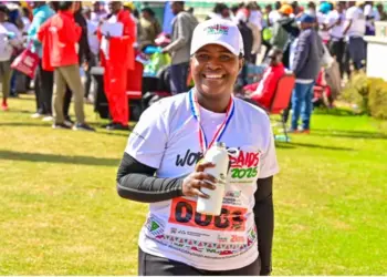 Senator Essy Okenyuri weighs in on ending digital violence against women and girls. Photo, courtesy.