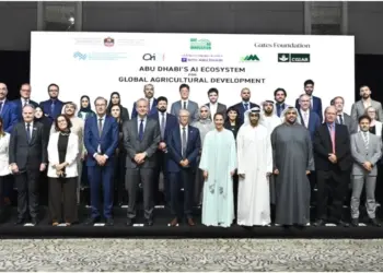 The launch of the AI for Agriculture Hub, organised by the Presidential Court, took place in Abu Dhabi. Photo, courtesy.
