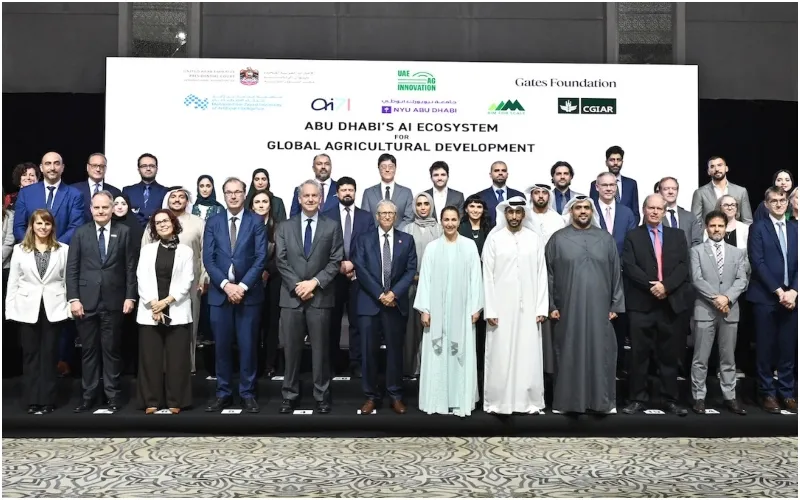 The launch of the AI for Agriculture Hub, organised by the Presidential Court, took place in Abu Dhabi. Photo, courtesy.