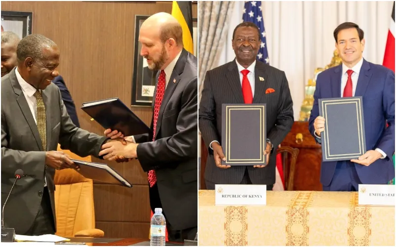 Uganda and the U.S. signed a bilateral Health Cooperation Framework worth USD 2.2 billion. Photo, courtesy.