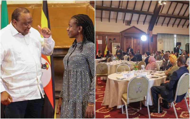 Uhuru Kenyatta graced the IGAD Leadership Academy (ILA) Annual Alumni Conference at Windsor Hotel, Nairobi. Photo, courtesy.
