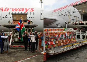 Kenya Airways flags off pilot apple mango exports to UK