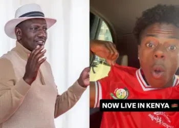 Celebrated American YouTuber IShowSpeed is currently LIVE in Kenya. Photo, courtesy.