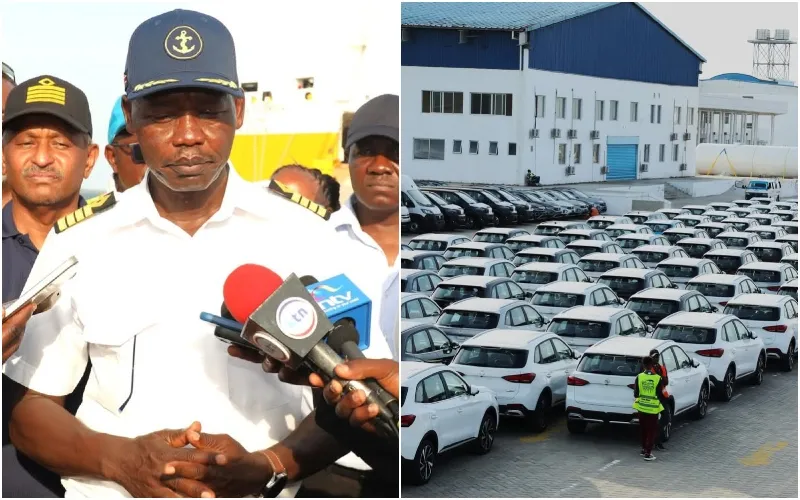KPA Managing Director Capt. William Ruto (l) said the Port of Lamu (l) is geared up for a spike in vessel calls in the coming days. Photo, courtesy.