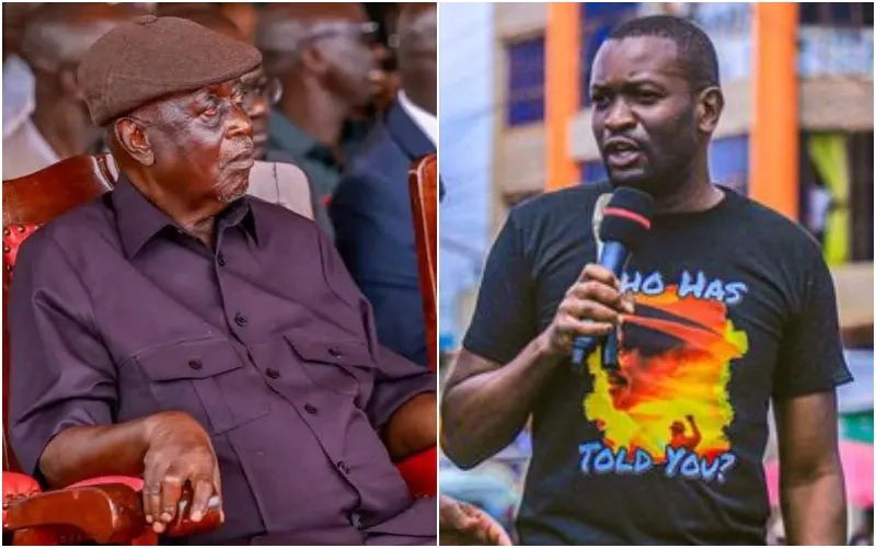 Oburu Oginga and Edwin Sifuna are in a political collision. Photo, courtesy.