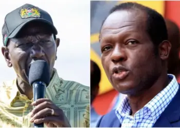 President William Rutop weighed in on ex-CS Raphael Tuju's woes. Photo, courtesy.