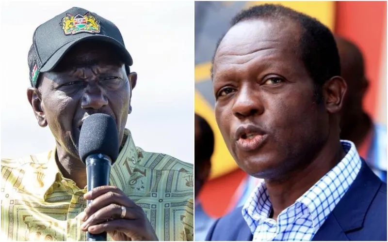 President William Rutop weighed in on ex-CS Raphael Tuju's woes. Photo, courtesy.