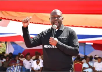 Saboti MP Caleb Amisi (pictured) is at the forefront in pushing the 'Niko Kadi' campaign. Photo: Caleb Amisi. Source: Twitter.