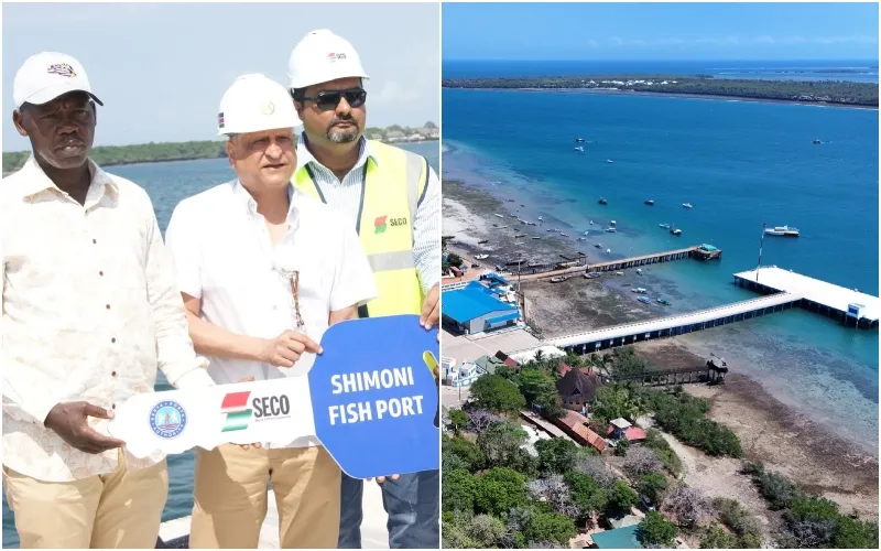 Shimoni Fish Port is located in Kwale County. Photo, courtesy.