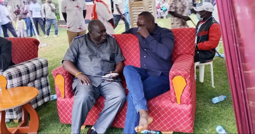 Journalist John Wanyama attended an event in Malichi, the area within Chemuche Ward. Photo: John Wanyama. Source: Facebook.