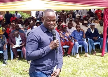 Journalist John Wanyama attended an event in Malichi the area within Chemuche Ward. Photo: John Wanyama. Source: Facebook.