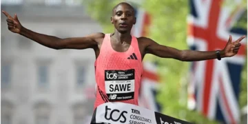 Sabastian Sawe breaks world record in 2026 London Marathon