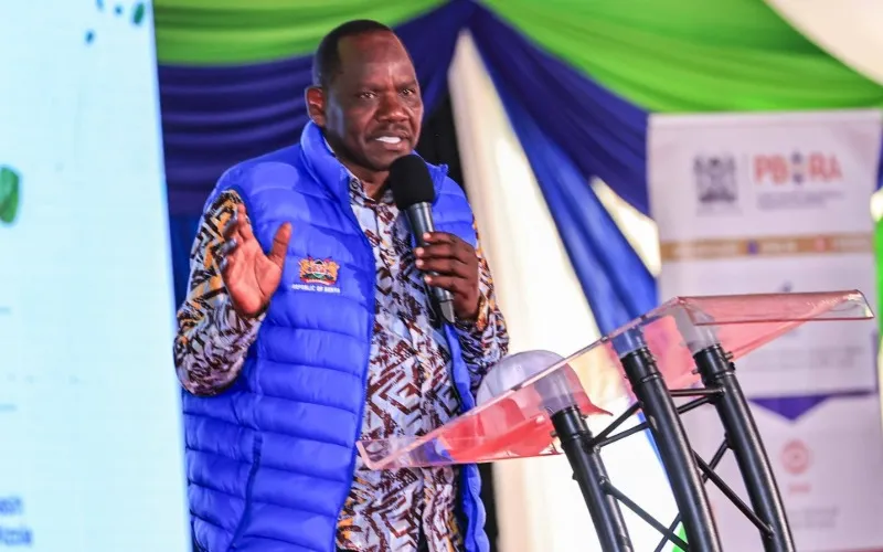Uasin Gishu Governor Jonathan Bii Chelilim, alias Koti Moja. Photo: Jonathan Bii Chelilim. Source: Facebook.