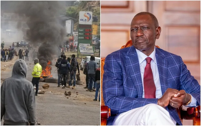 Deadly protests over unbearable fuel prices broke out in Kenya. Photo, courtesy.