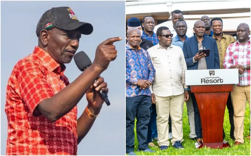 President William Ruto faces yet another tough balancing act with his 2027 running mate slot. Photo, courtesy.
