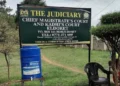 The Eldoret Law Courts underscored that constitutional freedom of expression cannot be curtailed through injunctions unsupported by law. Photo: Nandi Pandora Box. Source: Facebook.