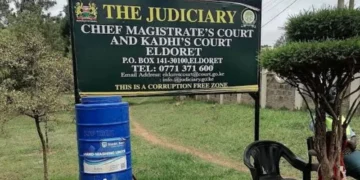The Eldoret Law Courts underscored that constitutional freedom of expression cannot be curtailed through injunctions unsupported by law. Photo: Nandi Pandora Box. Source: Facebook.