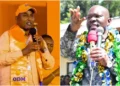 MP Caleb Amisi (r) claimed that he had been removed from the ODM party’s WhatsApp group by Suna East MP Junet Mohammed (l). Photo: Junet Mohamed/Caleb Amisi.