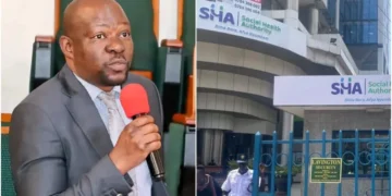 Saboti MP Caleb Amisi (l) proposed radical changes to SHA. Photo_courtesy.