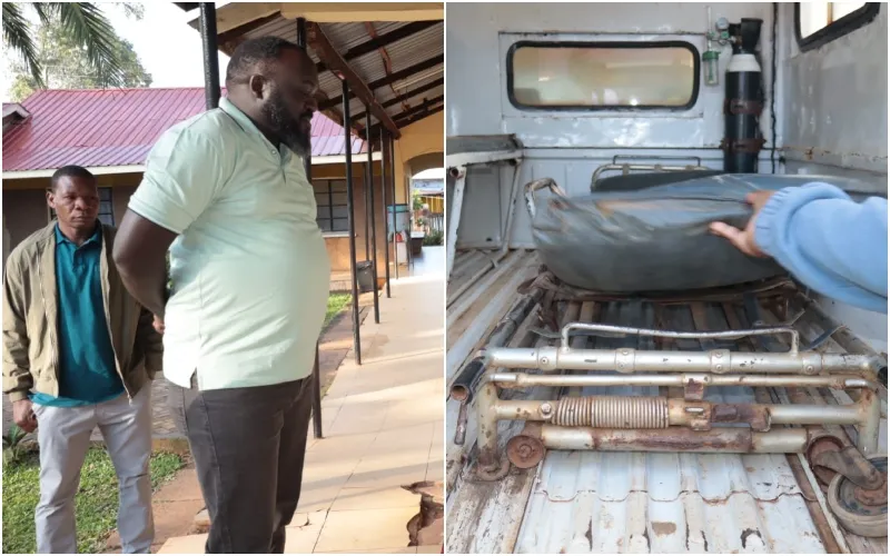 Senator David Wafula Wakoli noted several challenges affecting service delivery in the county hospitals. Photo: Dennis Lubanga. Source: Original.