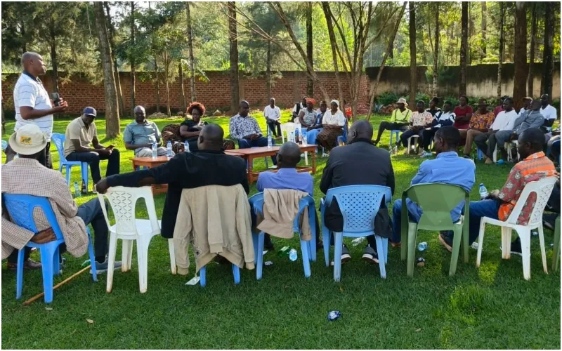 Veteran journalist Namisi Cheptai is eyeing the Ndivisi Ward Member of County Assembly (MCA) seat in Bungoma County. Photo: Dennis Lubanga. Source: Original.
